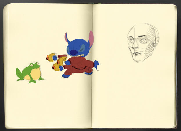 Sketchbook page 4