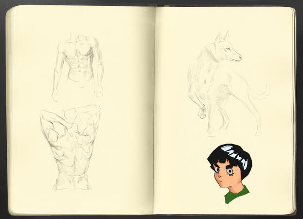 Sketchbook page 2